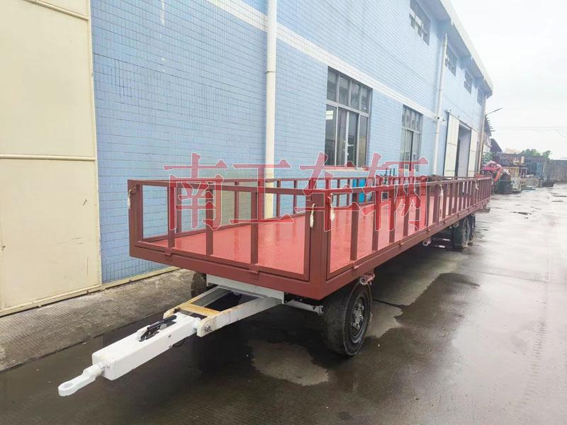 7吨华球直播_华球（中国）牵引工具拖车 带护栏减震刹车功能拖车