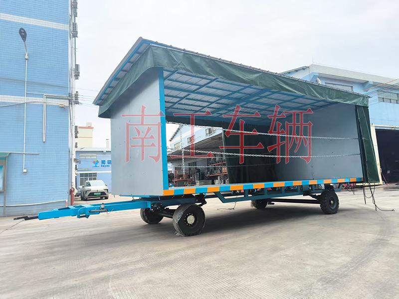 5吨雨篷拖车 牵引式雨棚华球直播_华球（中国）
