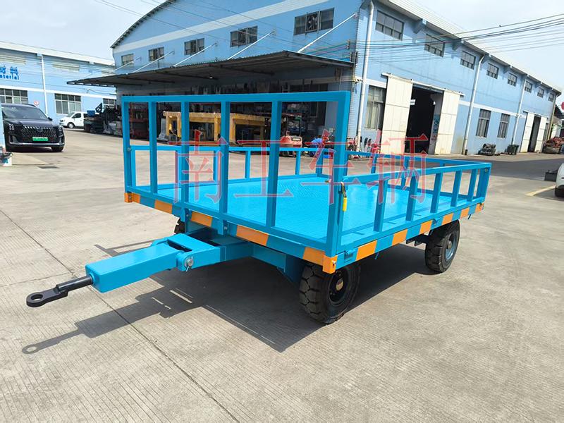 5吨下翻式护栏华球直播_华球（中国） 牵引全挂工具拖车